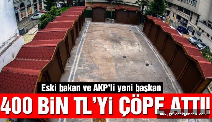 400 bin TL’ye mal olan yöresel pazarı açmadan kapattılar