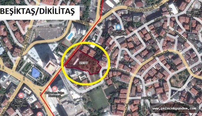 Beşiktaş'ta İBB tarafından 4. kez satışa çıkarılan araziye yine alıcı çıkmadı!