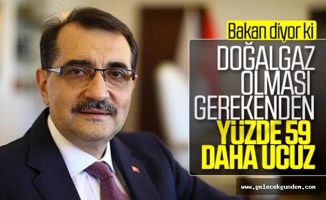 AKP'Lİ BAKAN MİLLETLE DALGA GEÇİYOR, DOĞALGAZ OLMASI GEREKENDEN DAHA UCUZ!