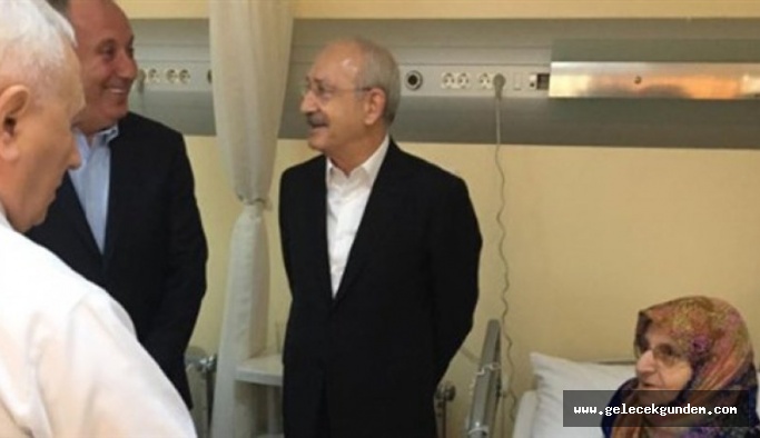 CHP Lideri Kılıçdaroğlu, Muharrem İnce’nin annesini ziyaret etti