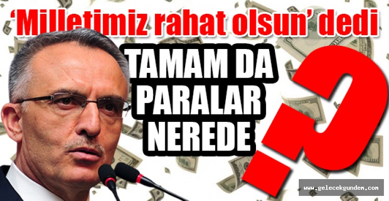 TAMAM DA DEPREM PARALARI NERDE?