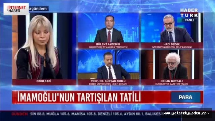 Yandaş İnternethaber'in sahibi Hadi Özışık, Habertürk TV''de canlı yayını terk etti
