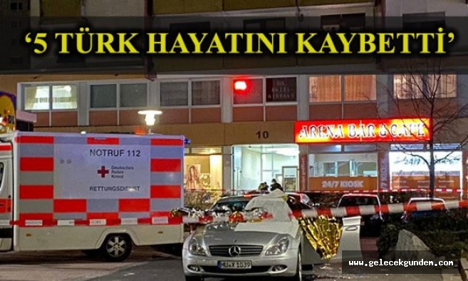 Alman ırkçılar katilam yaptı! Almanya’da biri Türklere ait iki kafeye silahlı saldırı! 11 ölü 4 yaralı
