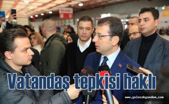 Vatandaştan İBB Başkanı Ekrem İmamoğlu'na tepki üstüne tepki 
