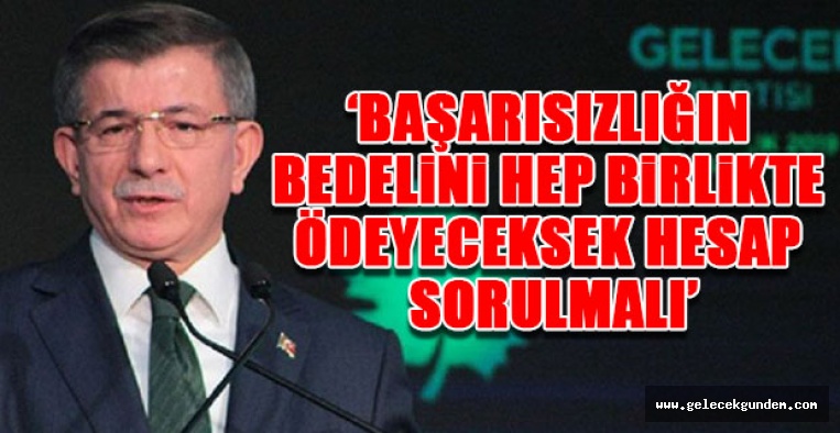 Davutoğlu'ndan sokağa çıkma yasağı açıklaması