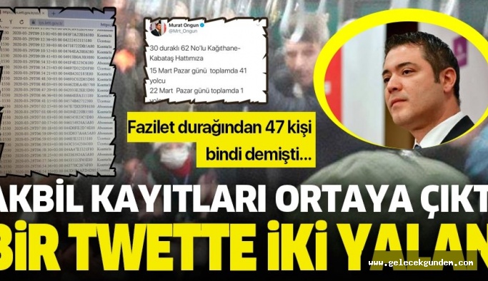 MURAT ONGUN ,CHP'YE VE EKREM İMAMOĞLU'NA ZARAR VERMEYE DEVAM EDİYOR!