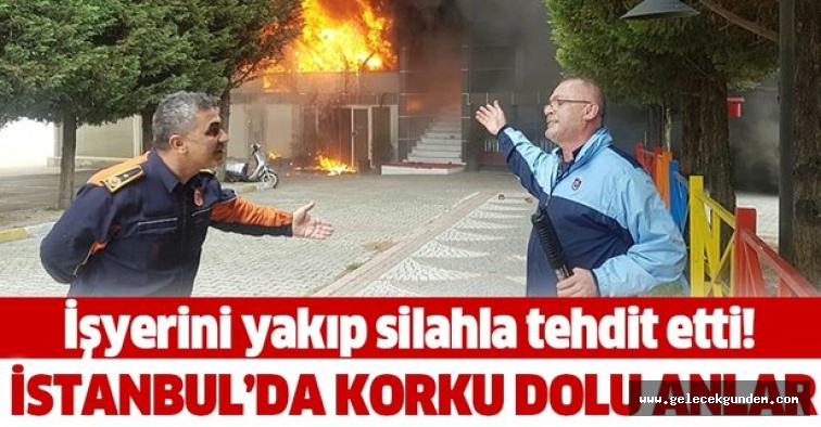 Beylikdüzü'nde korku dolu anlar: Kimsenin yaklaşmasına izin vermedi