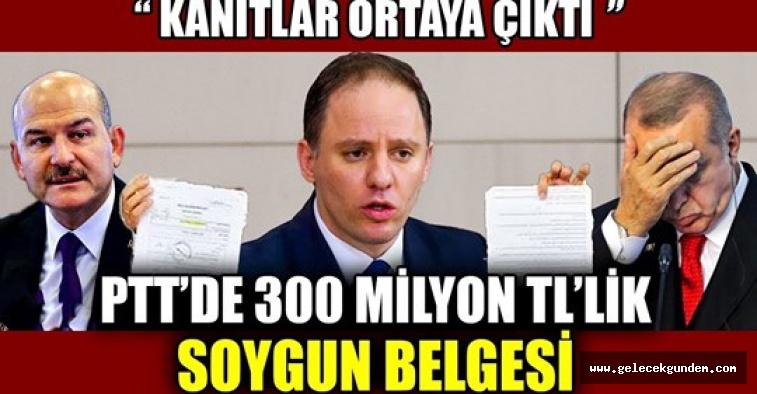 CHP'li Yavuzyılmaz: PTT'nin 10 milyon liraya yapacağı evrak işi, 300 milyon liraya yandaş şirketlere peşkeş çekiliyor