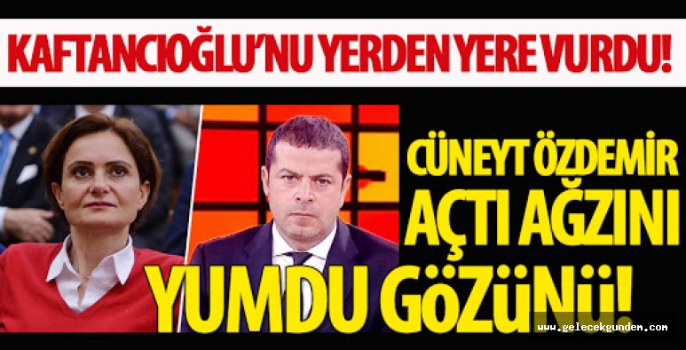 Cüneyt Özdemir, Canan Kaftancıoğlu'nu yerden yere vurdu! İSKİ Genel Müd. Yardımcısı beğendi!