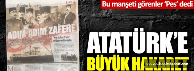 ATATÜRK'E İDAM CEZASI VERENLERİ 19 MAYIS AFİŞİNE KOYDULAR!
