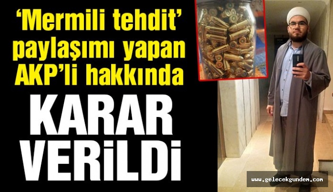 CHP'lileri ölümle tehdit eden AKP'li meczup sorguya alınınca: Yapabileceğimden falan değil, silahım da yok