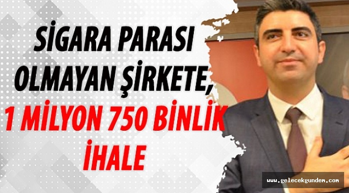 Kartal Belediye Başkanı Gökhan Yüksel'den, 100 Liralık Şirkete 2 milyonluk İhale
