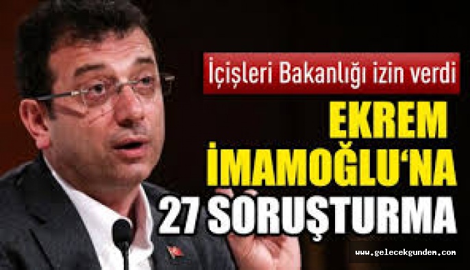 KİM DOĞRU'YU SÖYLÜYOR? İBB BAŞKANI EKREM İMAMOĞLU MU İÇİŞLERİ BAKANLIĞI MI?