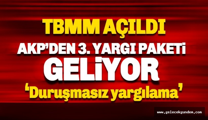 3. Yargı Paketi Geliyor: Duruşmasız Yargılama, Barolara dizayn