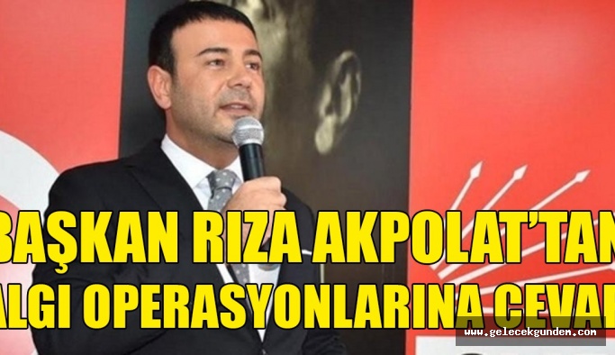 BEŞİKTAŞ BELEDİYE BAŞKANI RIZA AKPOLAT'TAN ALGI OPERASYONUNA CEVAP !