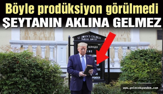 Trump’tan flaş hamle: Önce biber gazı sıktırdı sonra poz verdi