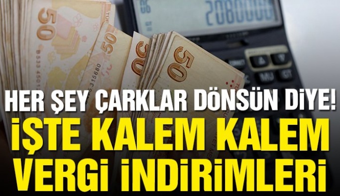 2020 SONUNA KADAR VERGİ İNDİRİMİ RESMİ GAZETEDE!