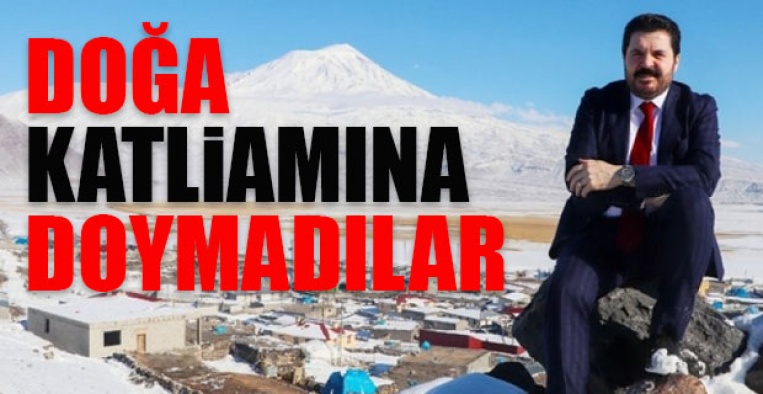 AKP'li Ağrı Belediye Başkanı Sayan: Dağın eteğine evler ve kayak merkezi yapılabilir