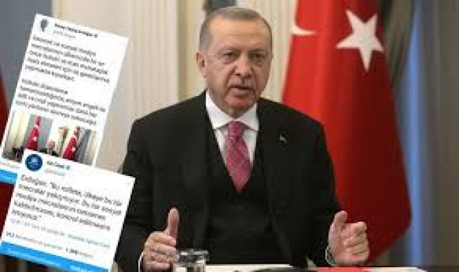 Anadolu Ajansı Erdoğan'ın 'sosyal medya' sözlerinin yer aldığı tweeti sildi