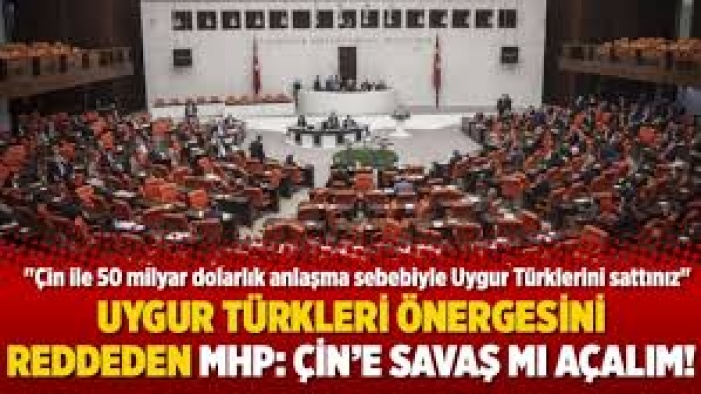 HDP VEKİL GERGERLİOĞLU'DAN , AKP VE MHP 'Lİ VEKİLLERE ''50 MİLYAR DOLAR İÇİN UYGUR TÜRKLERİNİ SATTINIZ''