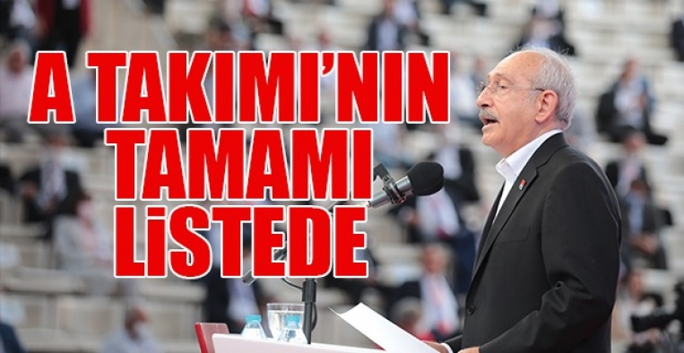 Kılıçdaroğlu'nun anahtar listesi belli oldu