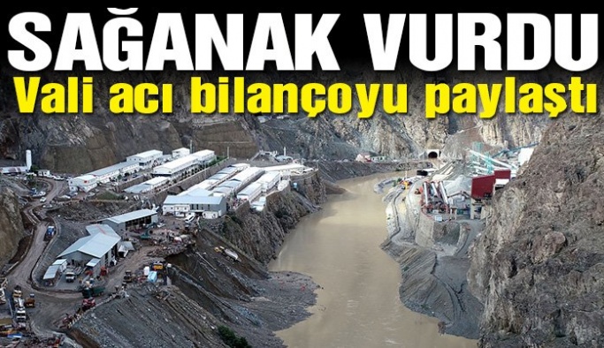 Limak'ın patronu Nihat Özdemir'in şantiyesini sel vurdu! 1 Ölü 3 Kayıp...