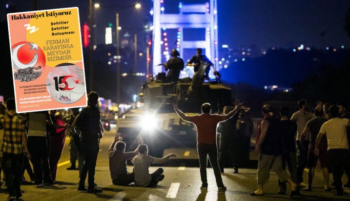 Saray'daki 15 Temmuz anmasına davet edilmeyen 15 Temmuz gazileri: ‘Sokağa çağırdılar, Saraya çağıramıyorlar’