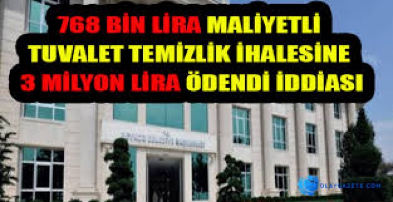Talana yeni kılıf! AKP’li Beykoz Belediyesi cami tuvaletlerini 3 milyon liraya temizletti ! Kamu Parası böyle mi harcanıyor?