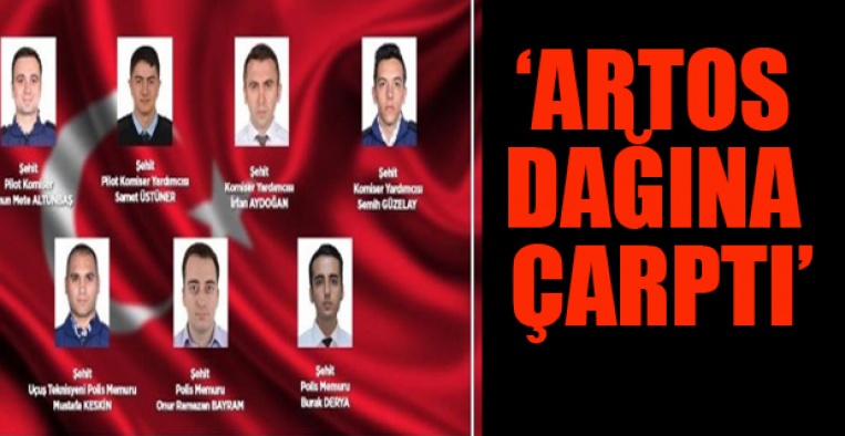 Van'da düşen uçakta şehit olan polislerin kimlikleri açıklandı