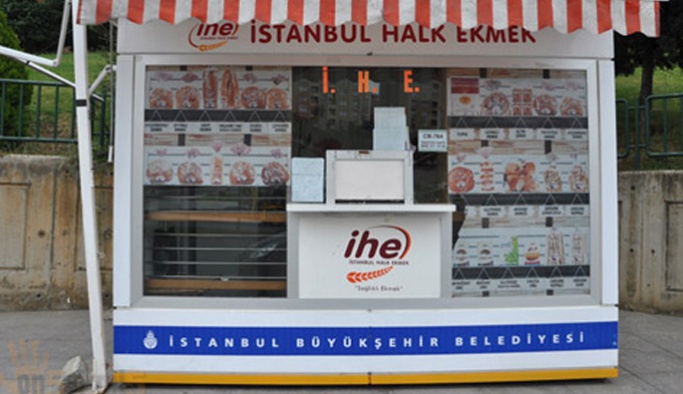 AKP'li Eyüp Belediyesi'nden İBB'nin kurduğu Halk Ekmek büfesine engel