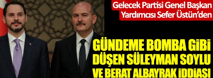 ''AKP'DE HERKES BAKAN BERAT ALBAYRAK BİAT EDİYOR ,BİAT ETMEYEN TEK KİŞİ İSE ''
