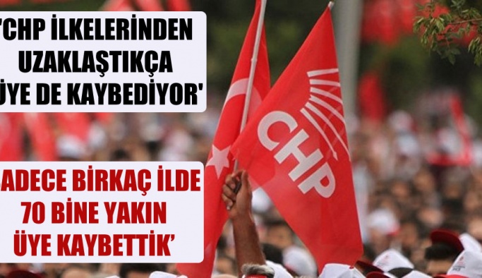 ‘CHP ilkelerinden uzaklaştıkça üye de kaybediyor’