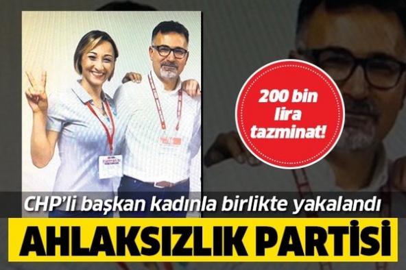 CHP'li başkana aldatma davası! Başka bir kadınla yakalandı!