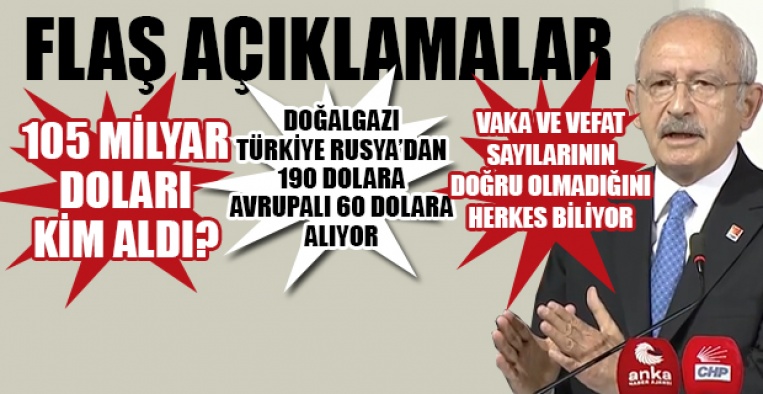 CHP Lideri: Kozmik odayı terör örgütüne açan Erdoğan'dır...