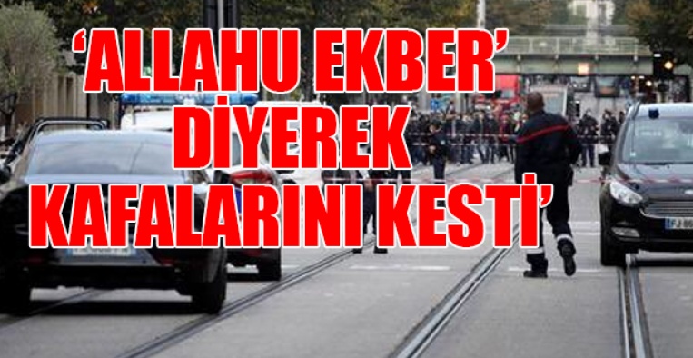 Fransa'da kilise önünde bıçaklı saldırı: Çok sayıda ölü ve yaralı...