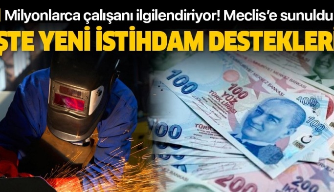 Milyonlarca kişiyi ilgilendiriyor: İşte madde madde yeni istihdam destekleri