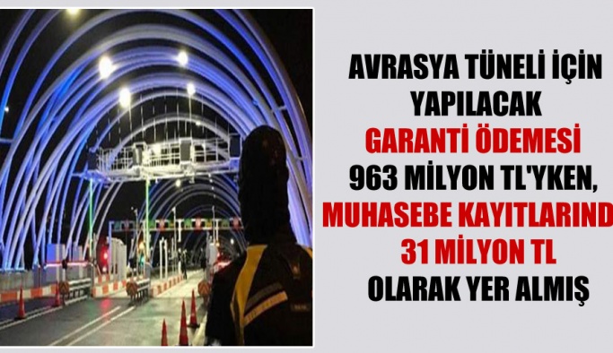Savcılar Göreve ! !Avrasya Tüneli'nde 963 milyon TL ödeme gizlenmiş..