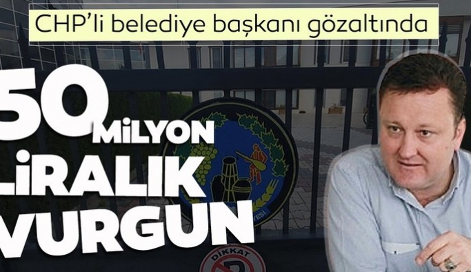 CHP’li Menemen Belediyesi'ndeki vurgunda detaylar belli oldu! 18 ayda 50 milyon liralık vurgun