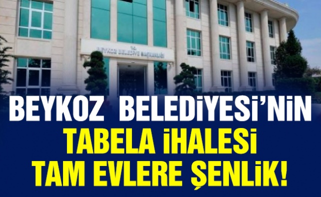 AKP'li belediye'de ihale yabancıya gitmedi! Kardeş kıyağı