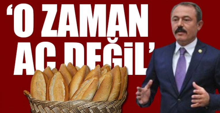 BU NASIL ZİHNİYET ! CHP'Lİ VEKİL ''MİLLET AÇ MİDEYE KURU EKMEK GİRİYOR'' AKP VEKİL ''O ZAMAN AÇ DEĞİL DEMEK ''
