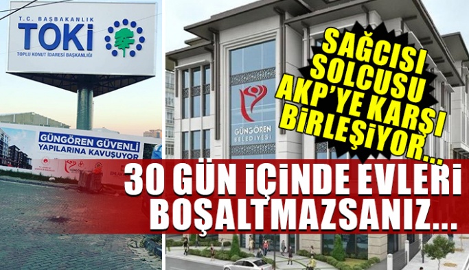 AKP’li Güngören Belediyesi ‘rantsal dönüşüm’ peşinde