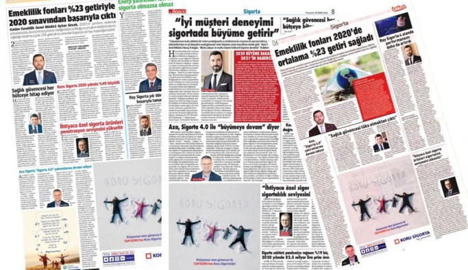 Örtülü reklamda gazete ayrımı yok: Sabah, Sözcü, Yeni Şafak, Türkiye ve Akşam ortaklığı