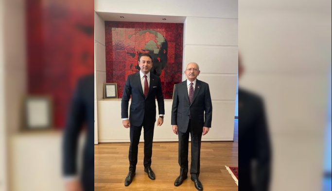 CHP GENEL BAŞKANI KILIÇDAROĞLU ,BAŞKAN RIZA AKPOLAT 'A ÖRNEK SAHA ÇALIŞMALARI İÇİN TEŞEKKÜR ETTİ!