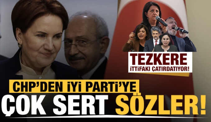 CHP'li Ali Şeker'den İYİ Parti'ye çok sert sözler