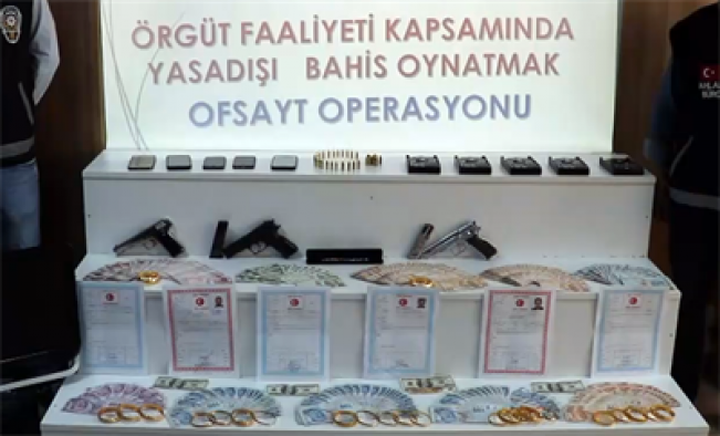Yasadışı bahis operasyonu: Çok sayıda gözaltı kararı