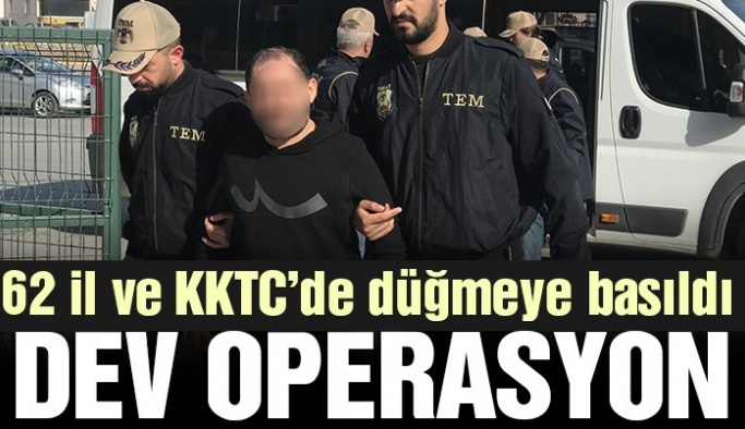 Dev FETÖ operasyonu! 532 kişi hakkında gözaltı kararı