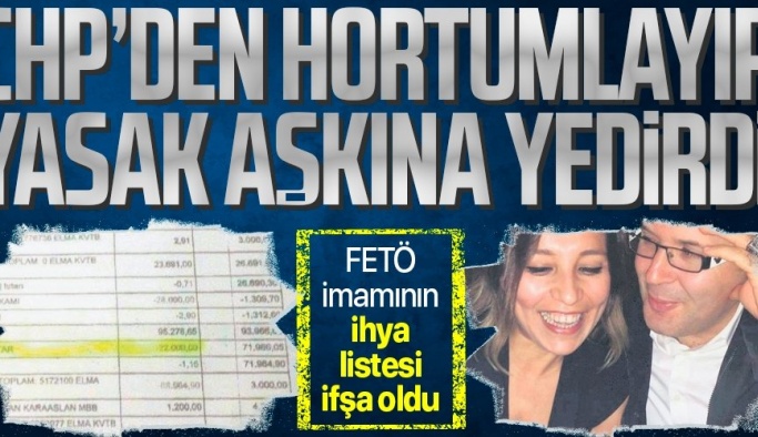 FETÖ imamı Erkan Karaarslan CHP'li belediyelerden hortumladığı paraları sevgilisine yedirdi