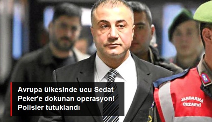 Kuzey Makedonya'da Sedat Peker'e de sahte kimlik düzenleyen polis şebekesine operasyon yapıldı