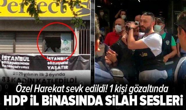 HDP İZMİR İL BİNASINA SİLAHLI BASKIN!