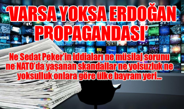 İktidar medyası başını kuma gömdü